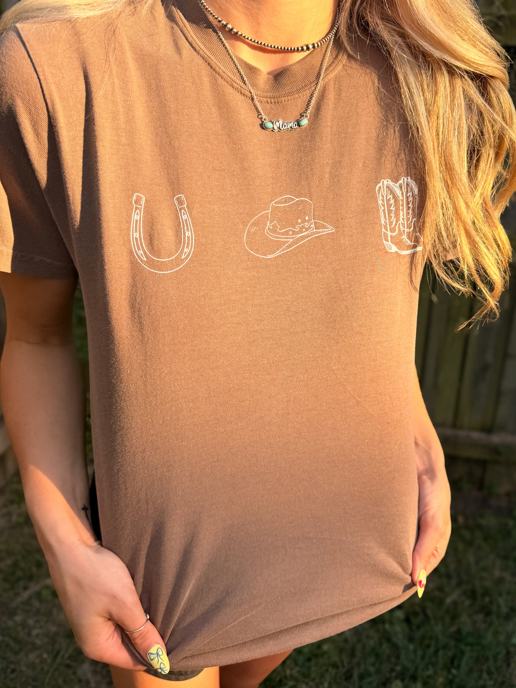Western Icon Graphic Tee – Comfort Colors