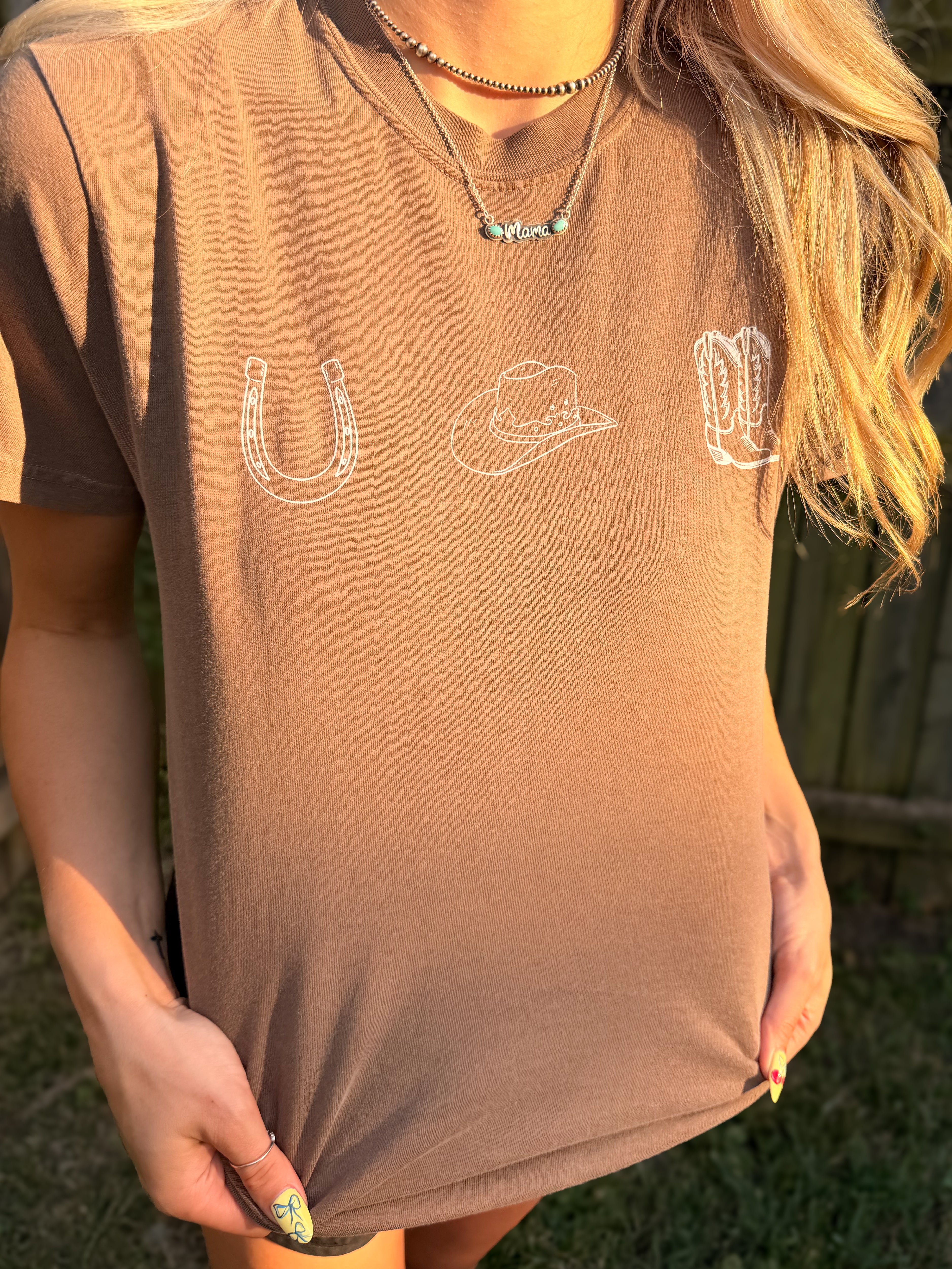 Western Icon Graphic Tee – Comfort Colors