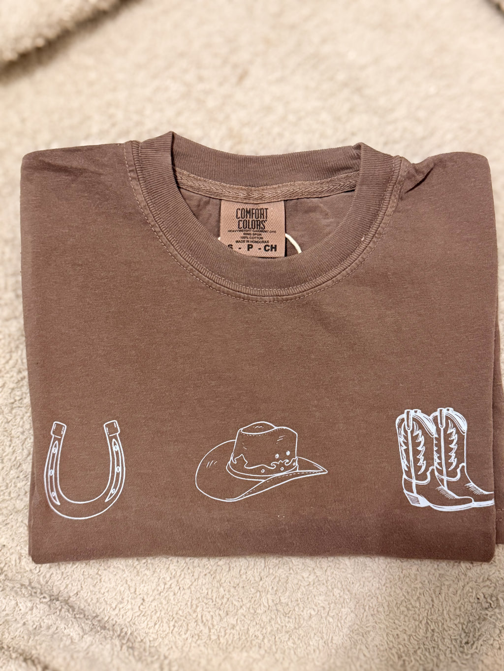 Western Icon Graphic Tee – Comfort Colors
