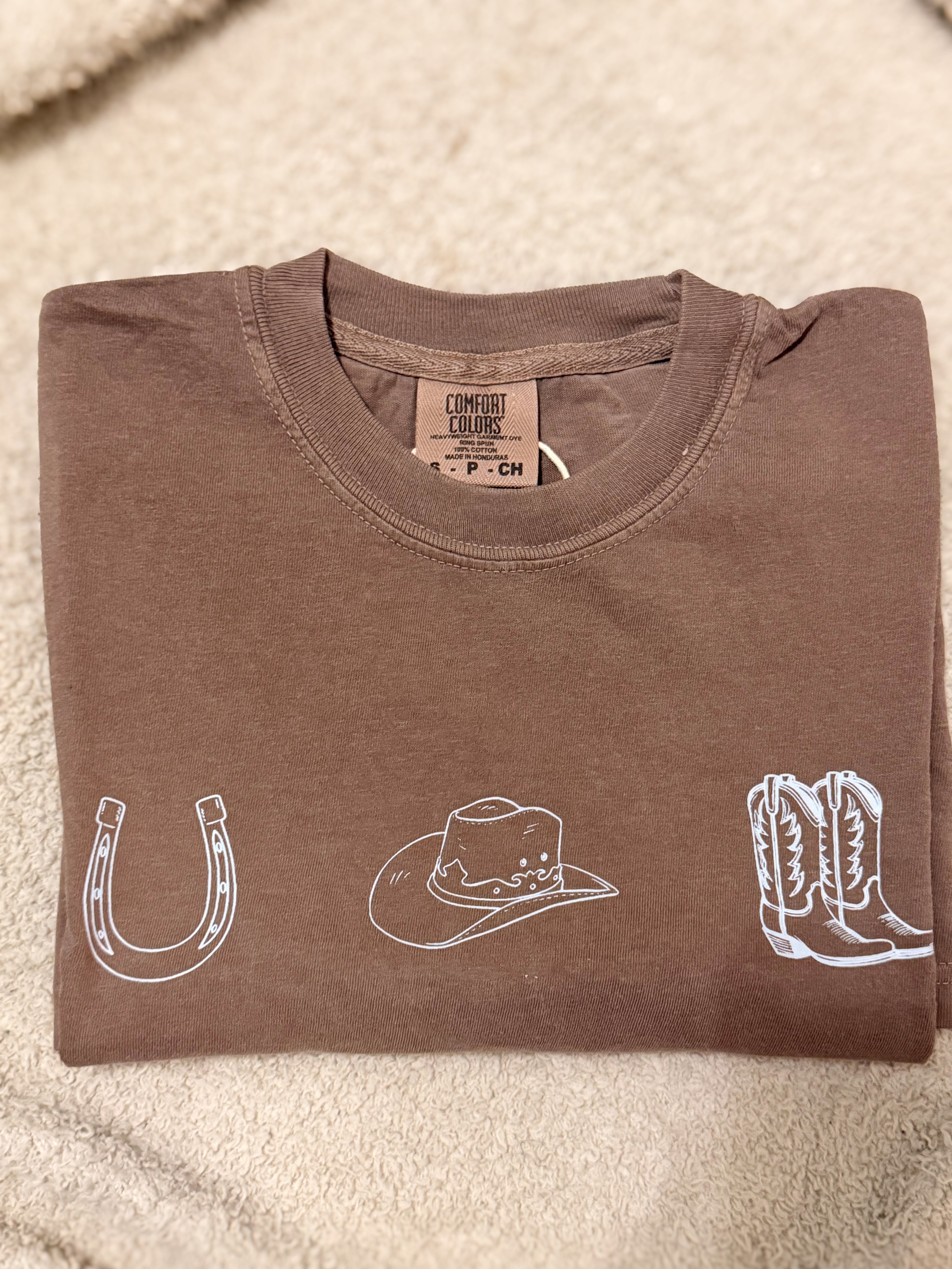 Western Icon Graphic Tee – Comfort Colors