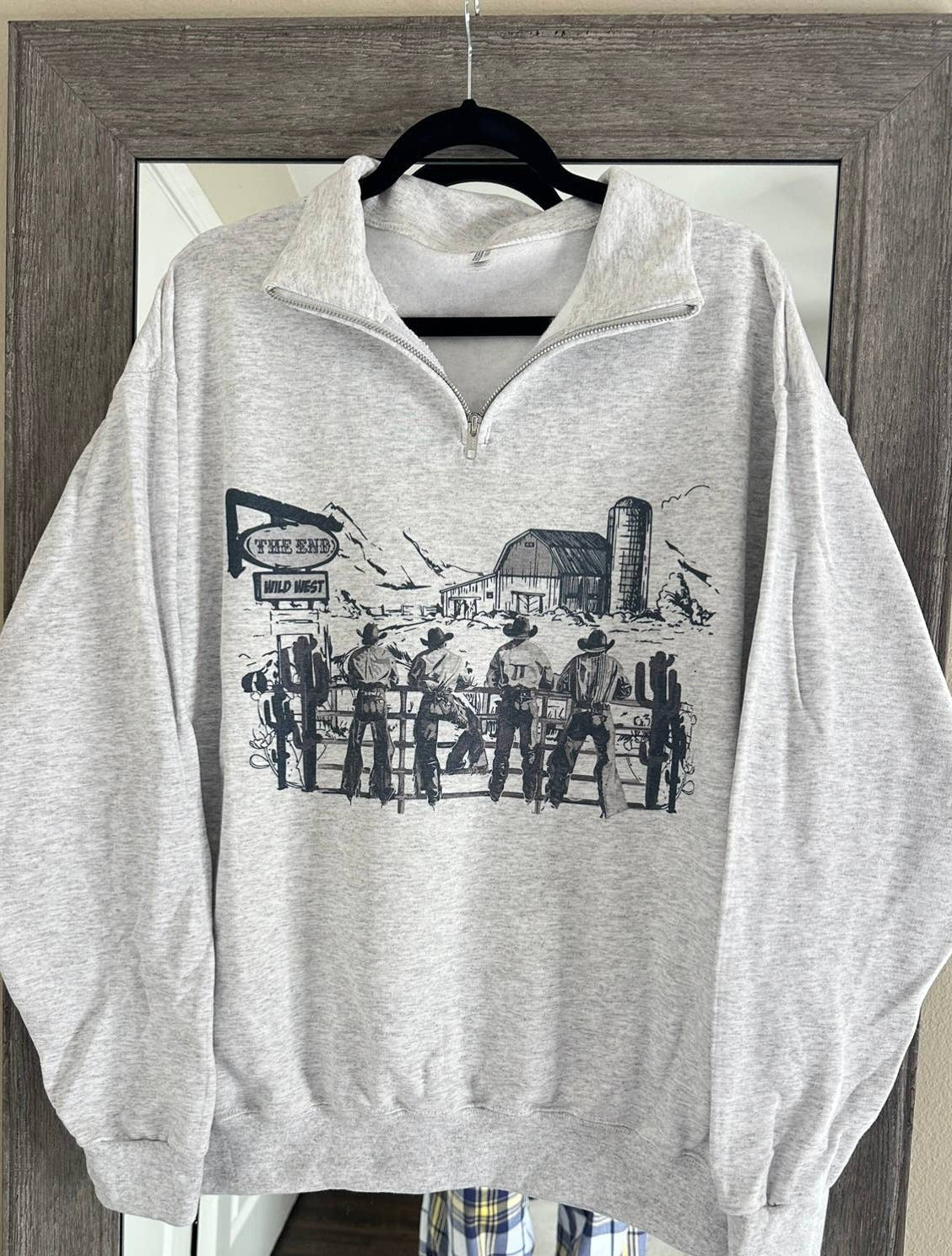 The Cowboy Scene Quarter Zip